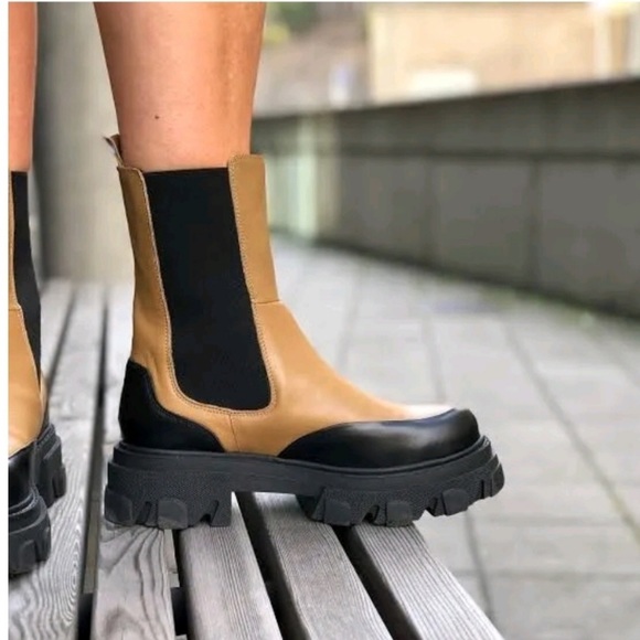 New Free People Maren Mid Chelsea Boots Size 39.5 - Picture 4 of 13